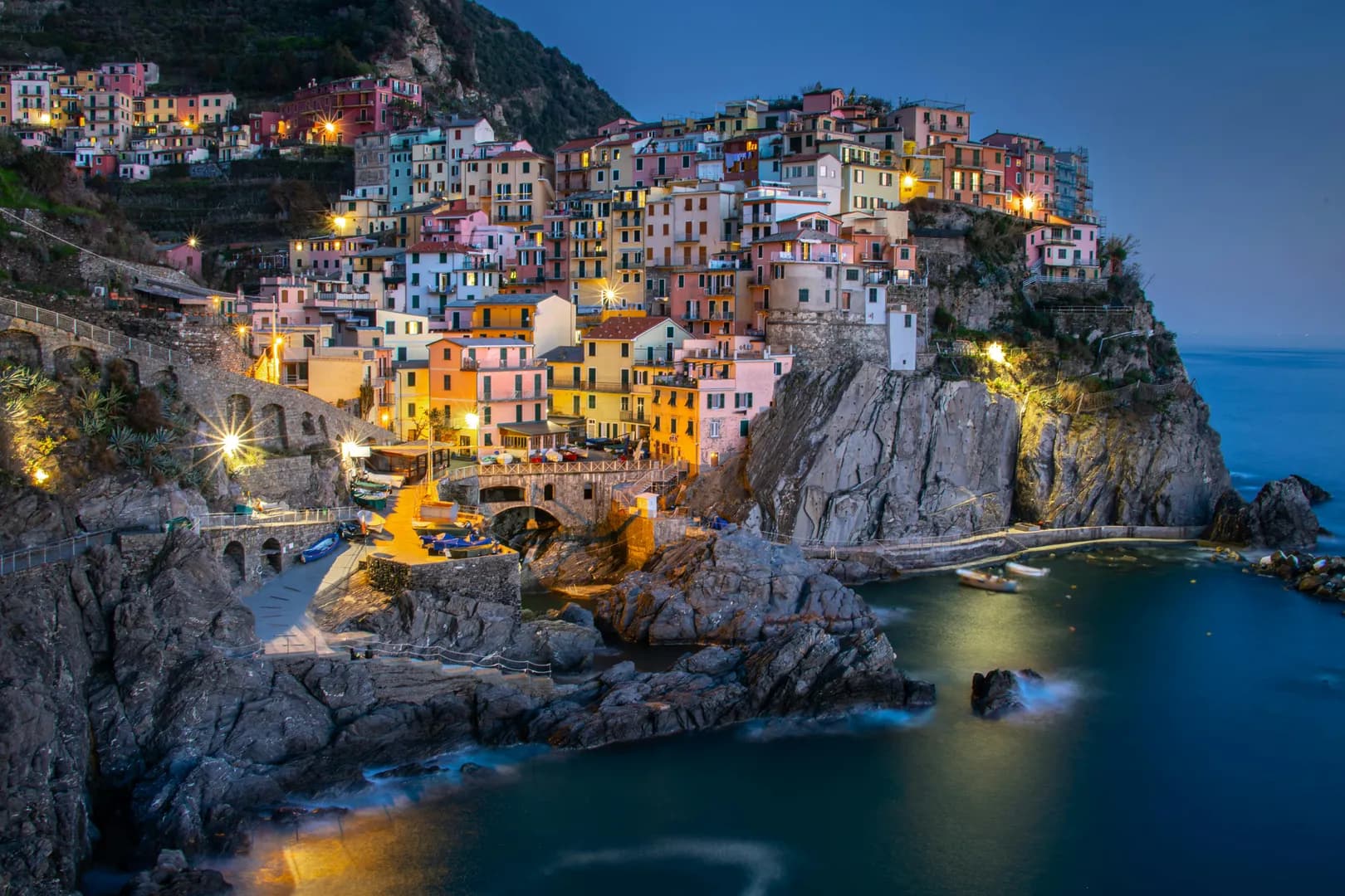 Cinque Terre colorful villages